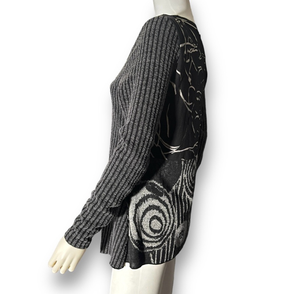 Vintage Concept Asymmetrical Patchwork Mixed Medi… - image 5